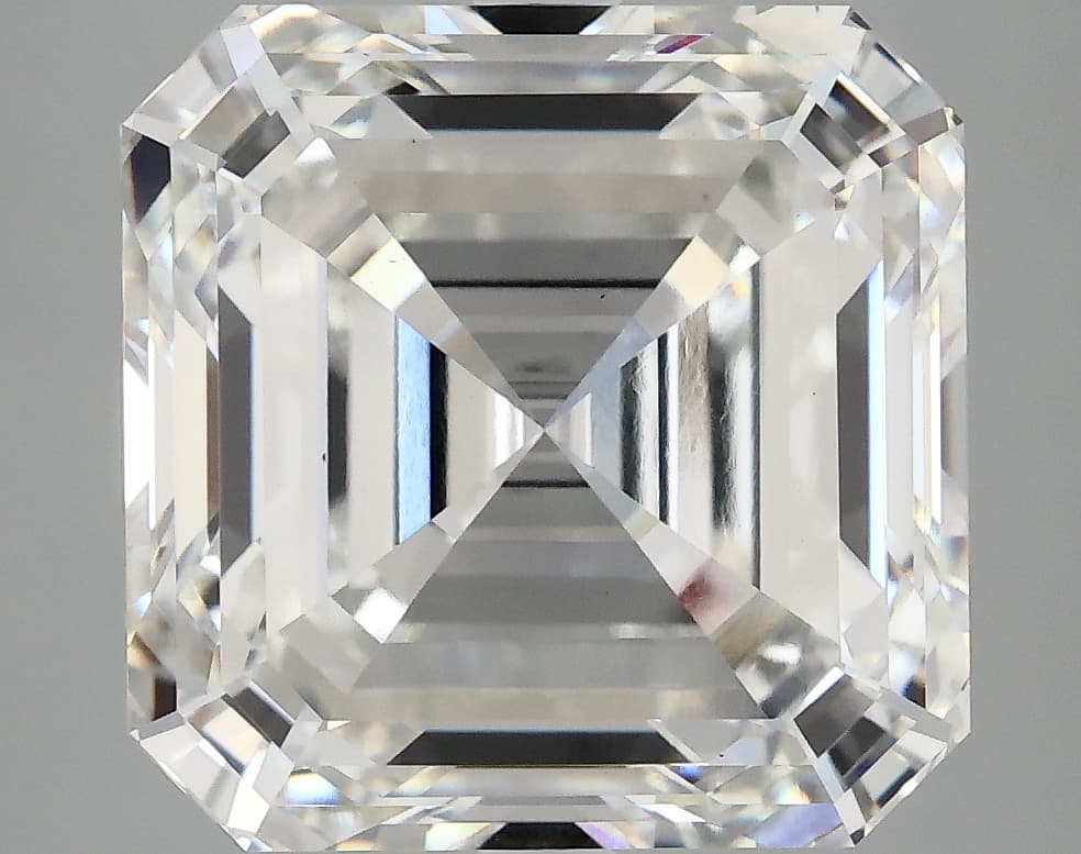 8.17ct | Asscher | G | VS1 | Ideal