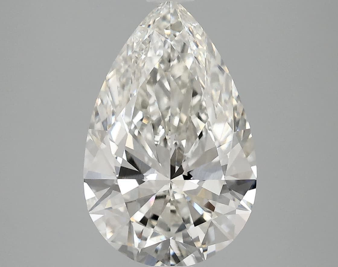 3.02ct | Pear | G | VVS2 | Ideal
