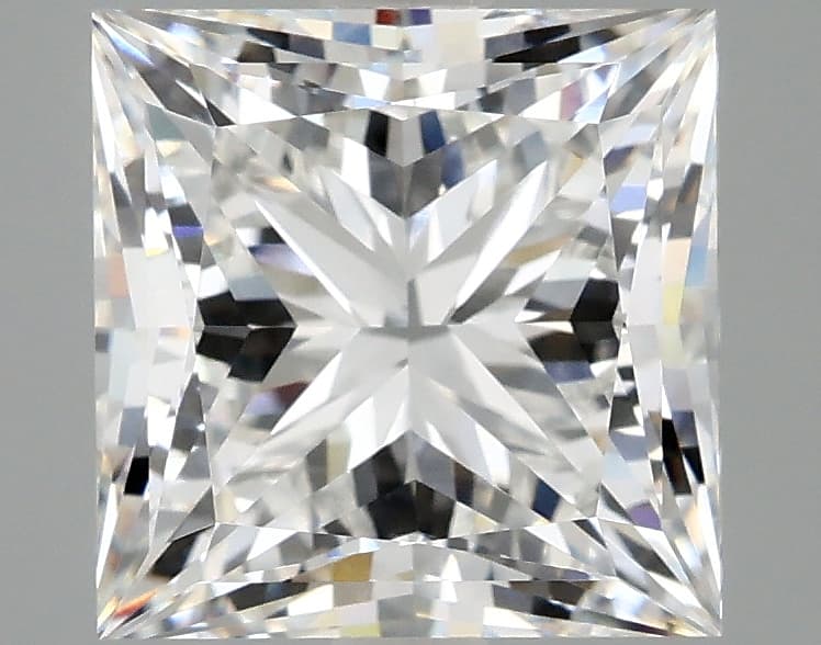3.96ct | Princess | E | VS1 | Ideal