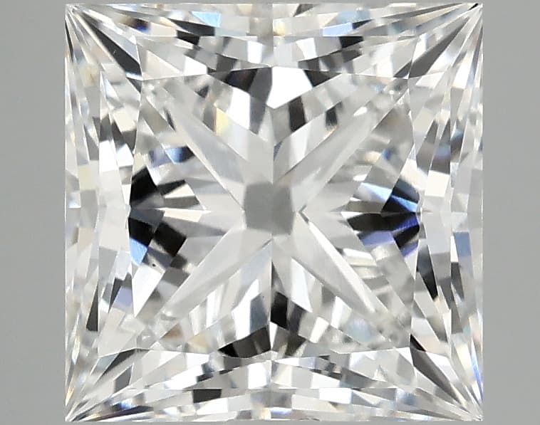IGI | 3.92ct | Princess | E | VS1 | Ideal