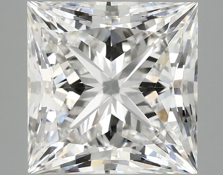 4.05ct | Princess | F | VVS2 | Ideal