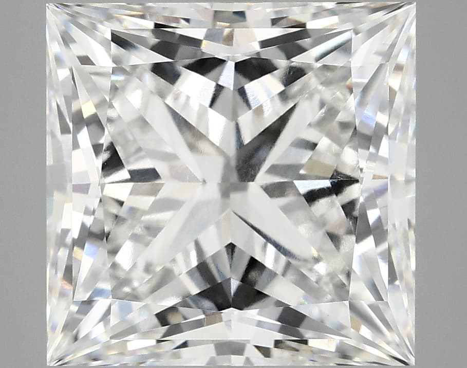 IGI | 7.11ct | Princess | E | VVS2 | Ideal