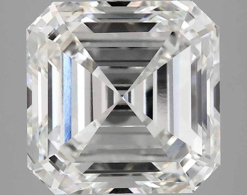 IGI | 5.1ct | Asscher | F | VVS2 | Ideal