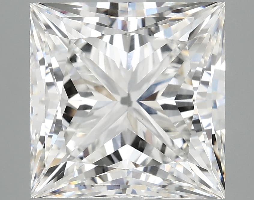 5.05ct | Princess | E | VVS2 | Ideal