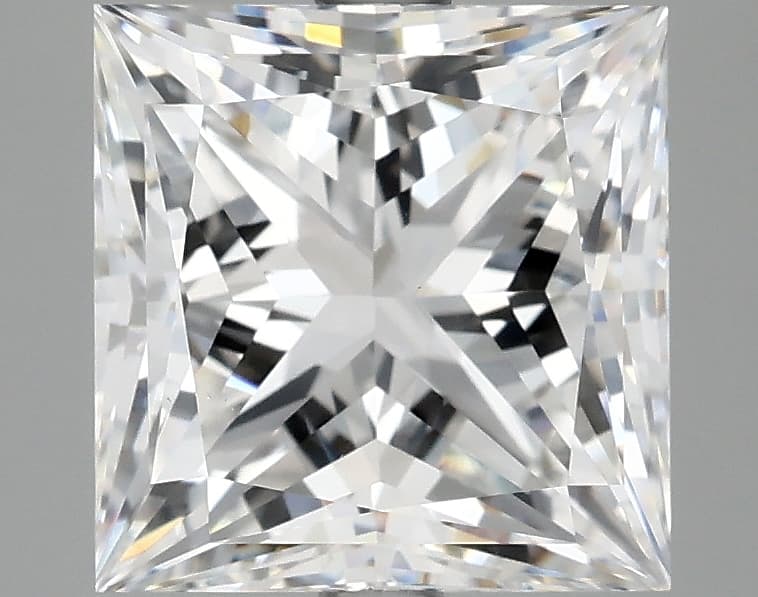 3.97ct | Princess | E | VVS2 | Ideal