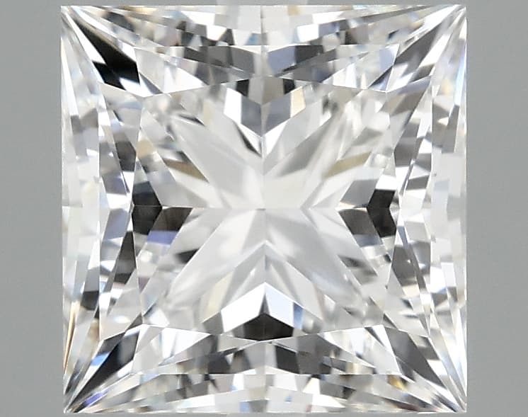 3.97ct | Princess | E | VVS2 | Ideal