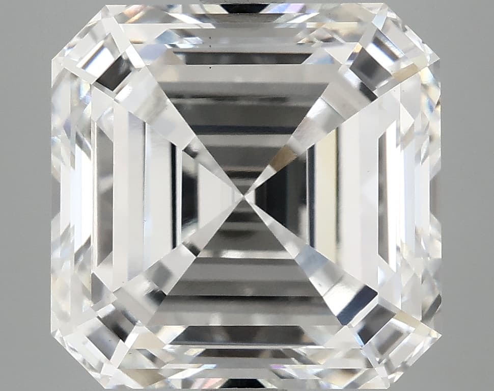 8.27ct | Asscher | F | VS1 | Ideal