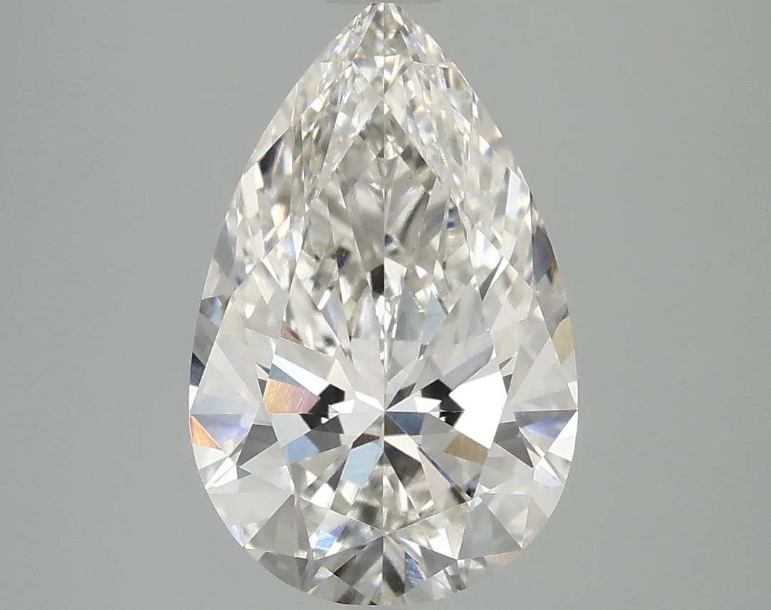 3.02ct | Pear | G | VVS2 | Ideal