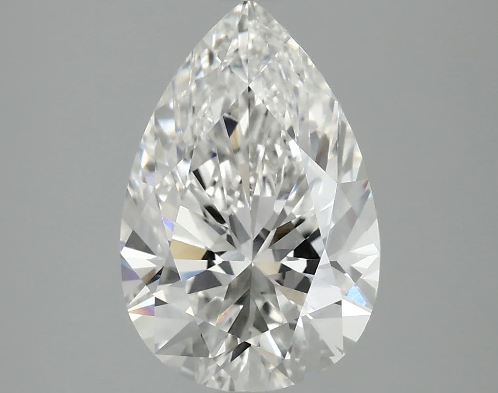 IGI | 2.97ct | Pear | F | VVS2 | Excellent