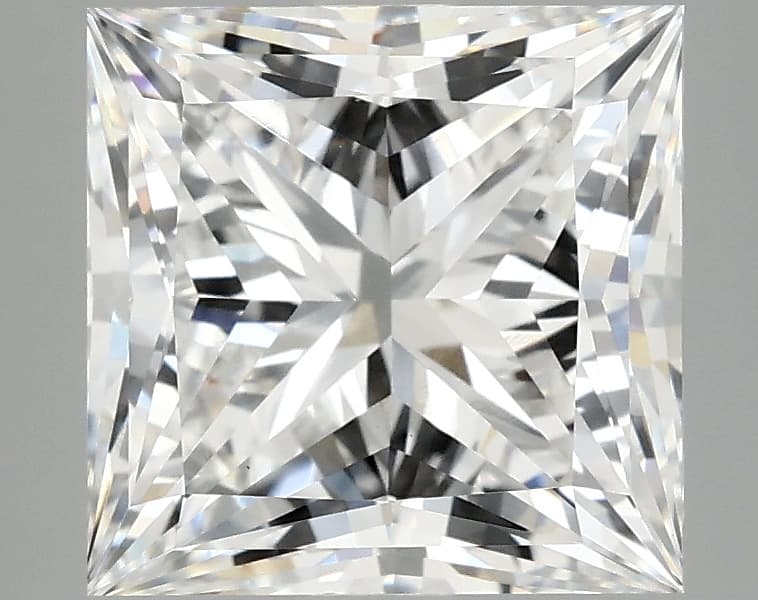 4.17ct | Princess | E | VS1 | Ideal