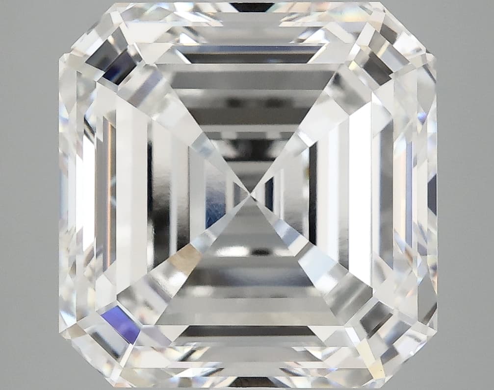8.09ct | Asscher | E | VVS2 | Ideal