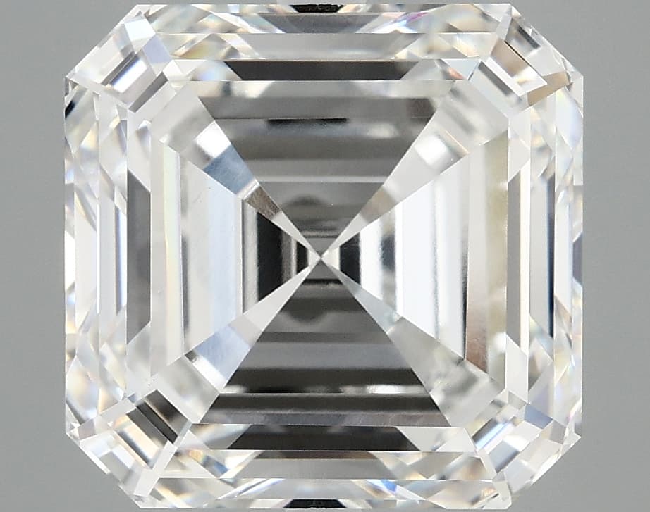 7.7ct | Asscher | F | VVS2 | Ideal