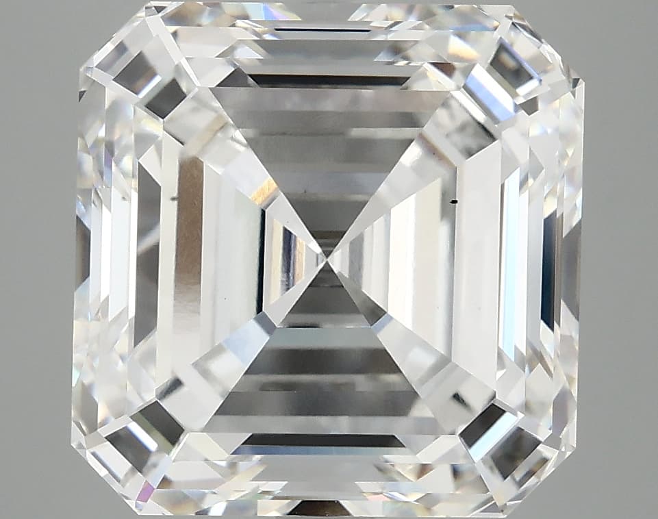 8.09ct | Asscher | F | VS1 | Ideal