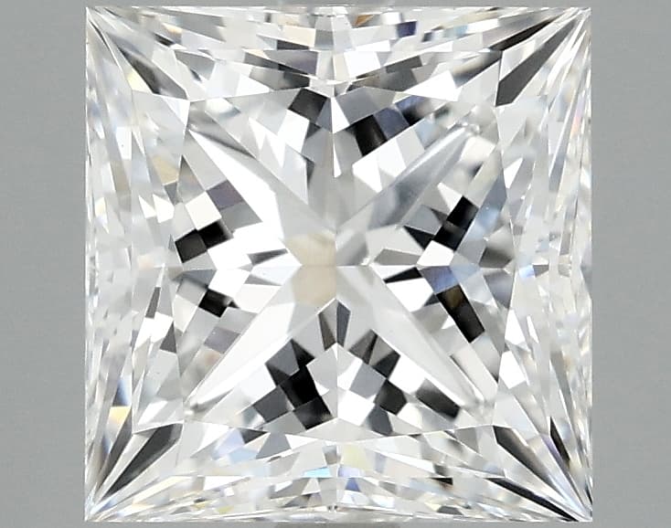 IGI | 3.52ct | Princess | E | VVS2 | Ideal