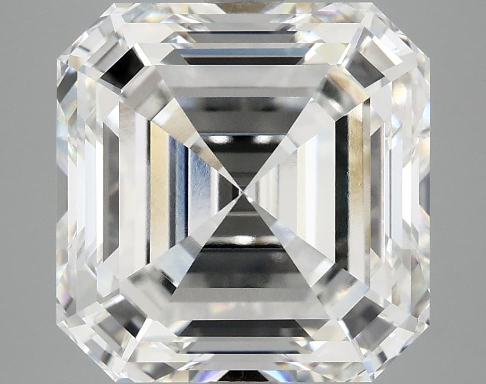 7.81ct | Asscher | F | VVS2 | Ideal