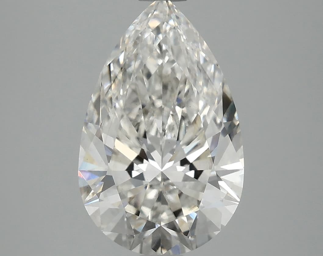 IGI | 2.94ct | Pear | G | VS2 | Excellent