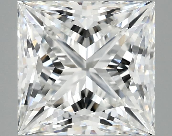IGI | 3.58ct | Princess | E | VVS2 | Ideal