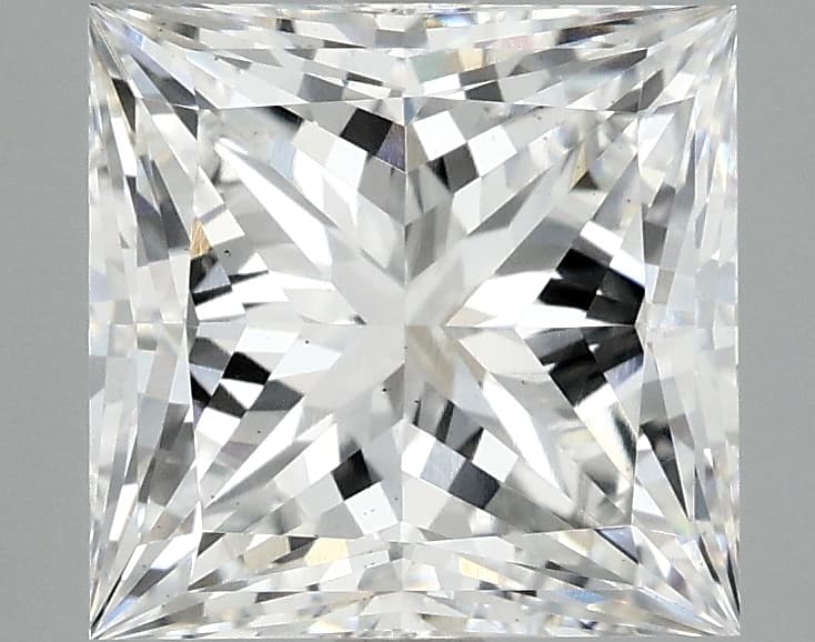 3.75ct | Princess | E | VS2 | Ideal