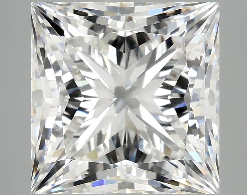 IGI | 5.84ct | Princess | E | VVS2 | Ideal