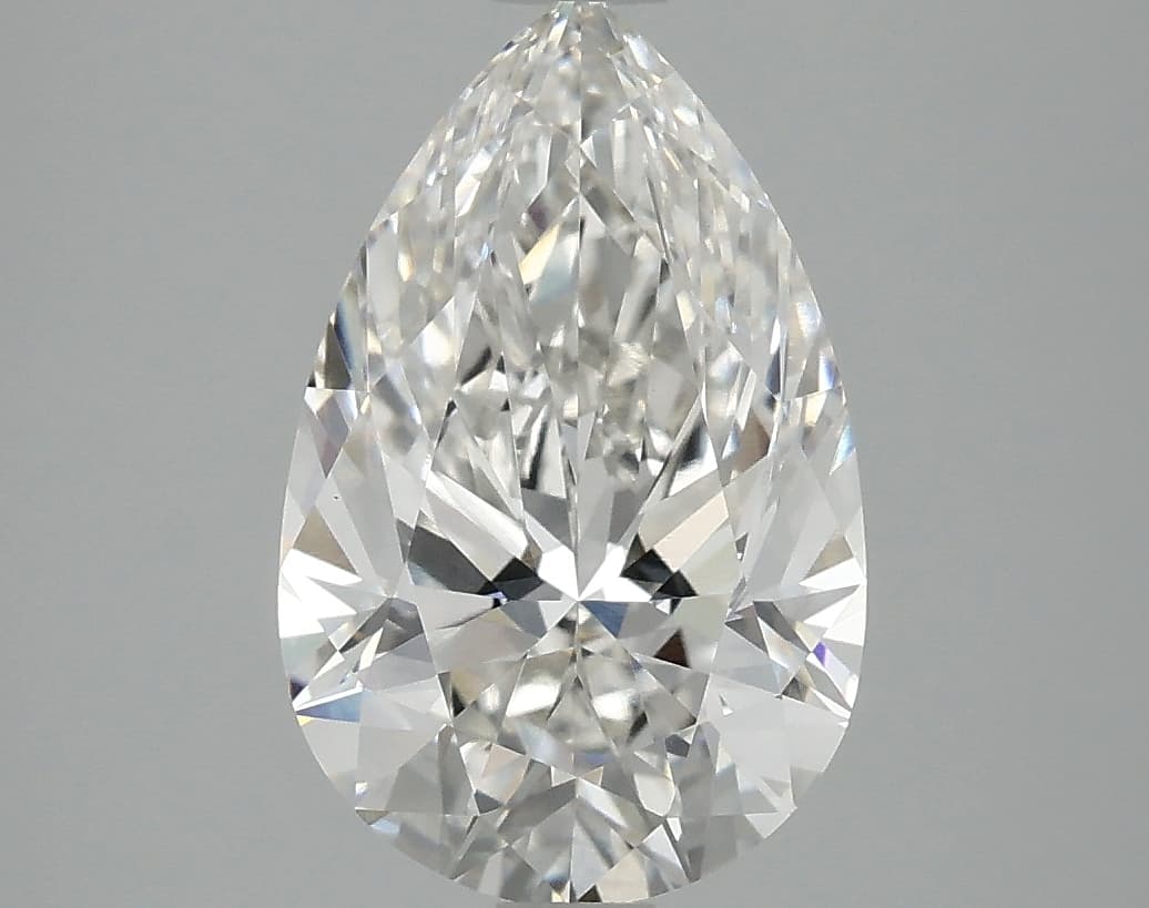 2.93ct | Pear | G | VVS2 | Ideal