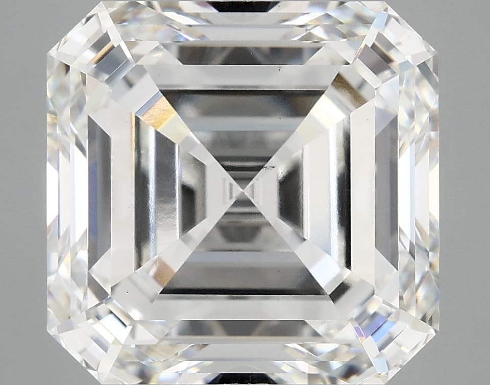 8.5ct | Asscher | F | VS1 | Ideal