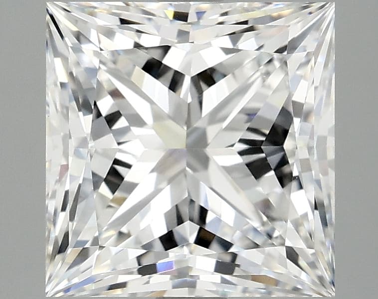 4.17ct | Princess | E | VVS2 | Ideal