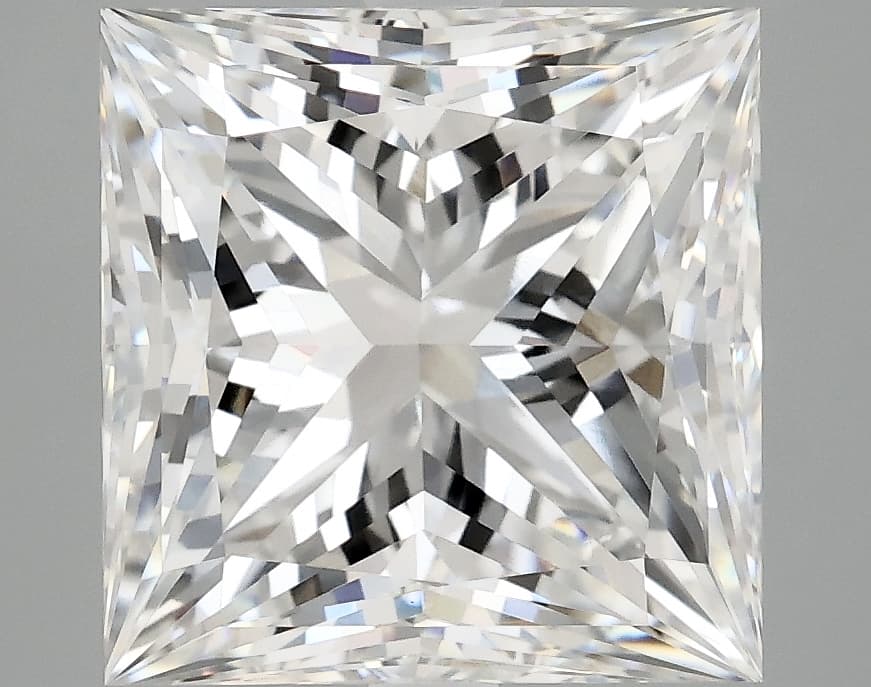 IGI | 5.1ct | Princess | F | VVS2 | Ideal