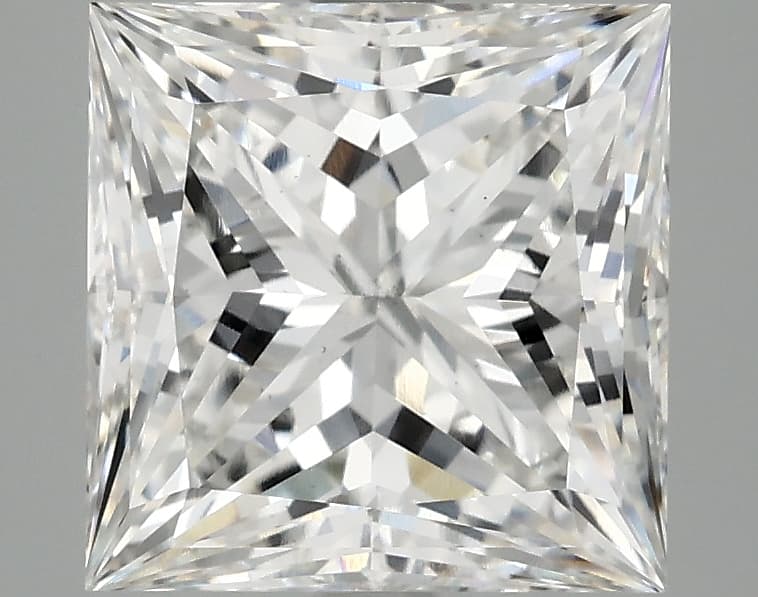 IGI | 3.9ct | Princess | F | VS2 | Ideal