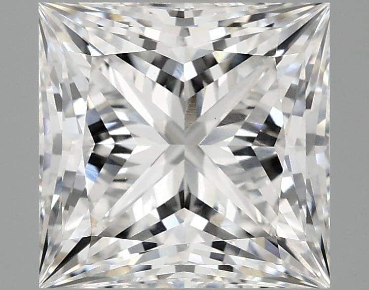 3.87ct | Princess | E | VVS2 | Ideal