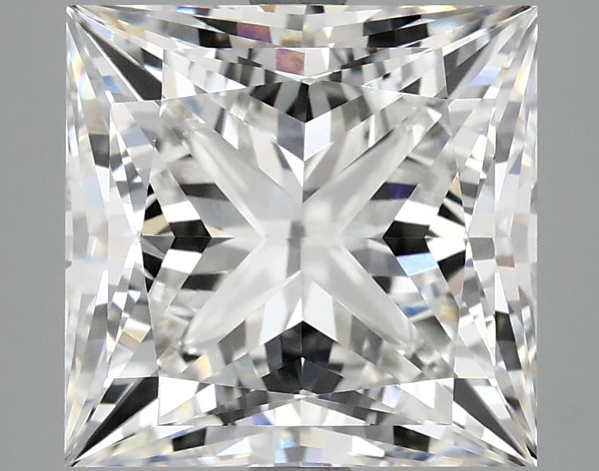 5.97ct | Princess | E | VVS2 | Ideal