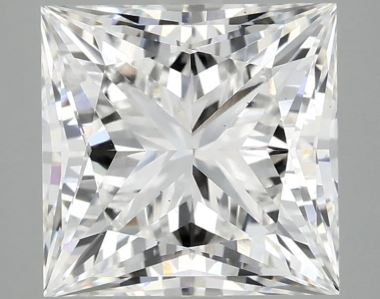 4.16ct | Princess | E | VS2 | Ideal