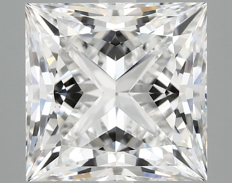 4.16ct | Princess | E | VVS2 | Ideal