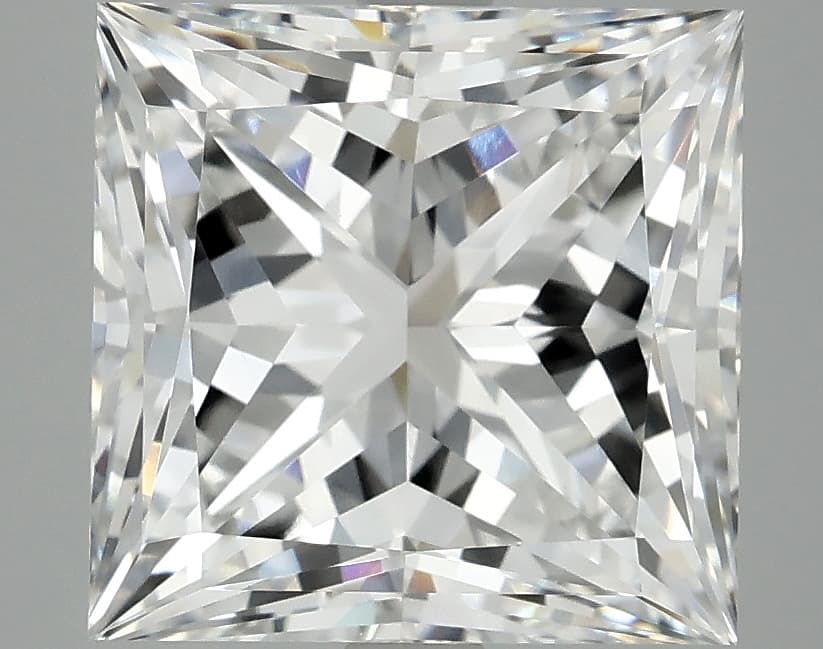 5.05ct | Princess | E | VVS2 | Ideal