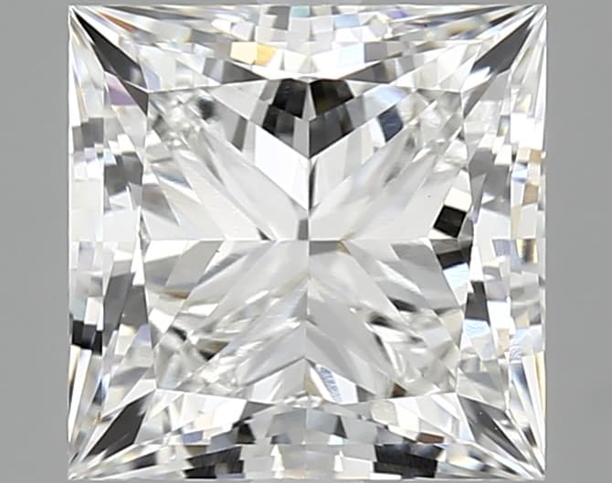 IGI | 3.9ct | Princess | E | VS1 | Ideal