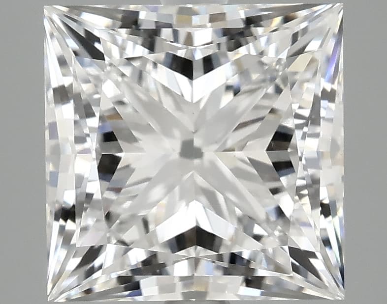 IGI | 3.92ct | Princess | E | VS1 | Excellent