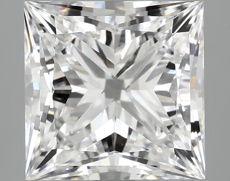 3.87ct | Princess | E | VS1 | Ideal