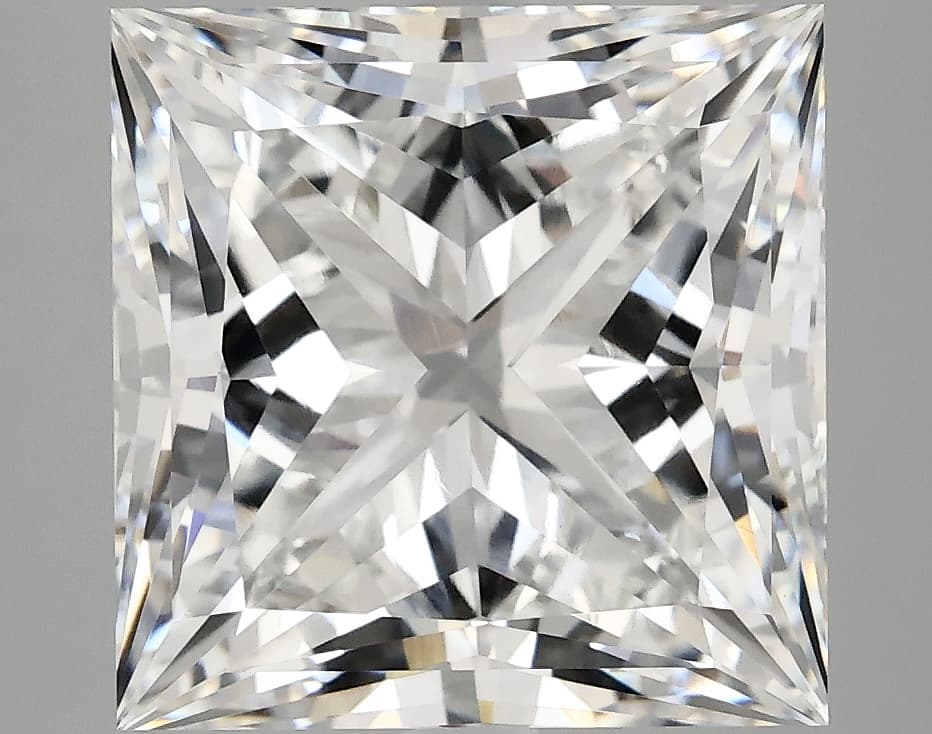 IGI | 7.15ct | Princess | E | VVS2 | Ideal