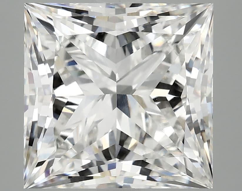 IGI | 5.1ct | Princess | F | VVS2 | Ideal