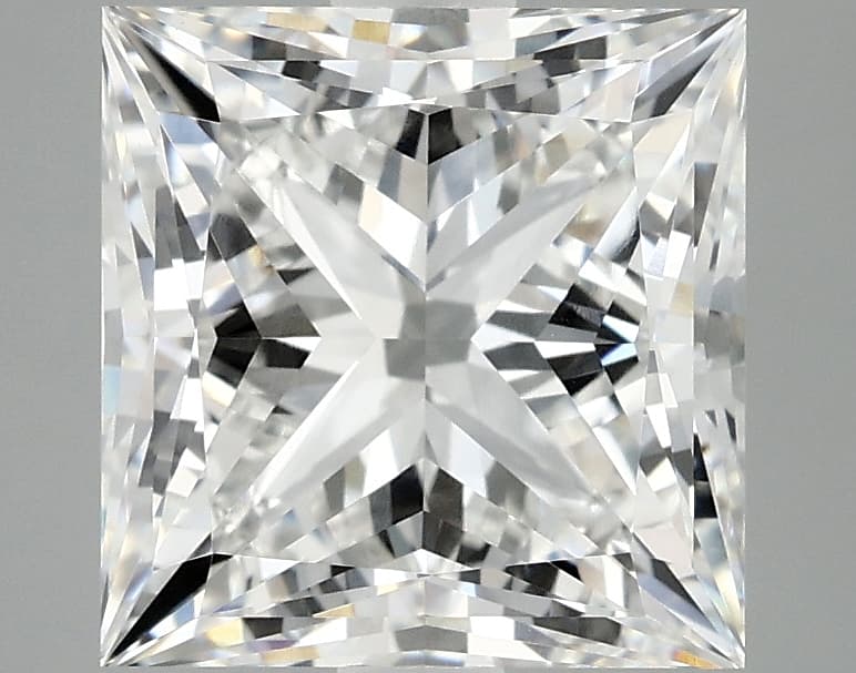 4.17ct | Princess | E | VVS2 | Ideal