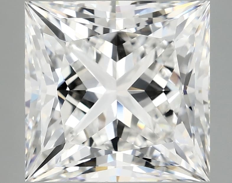 IGI | 4.93ct | Princess | E | VVS2 | Ideal