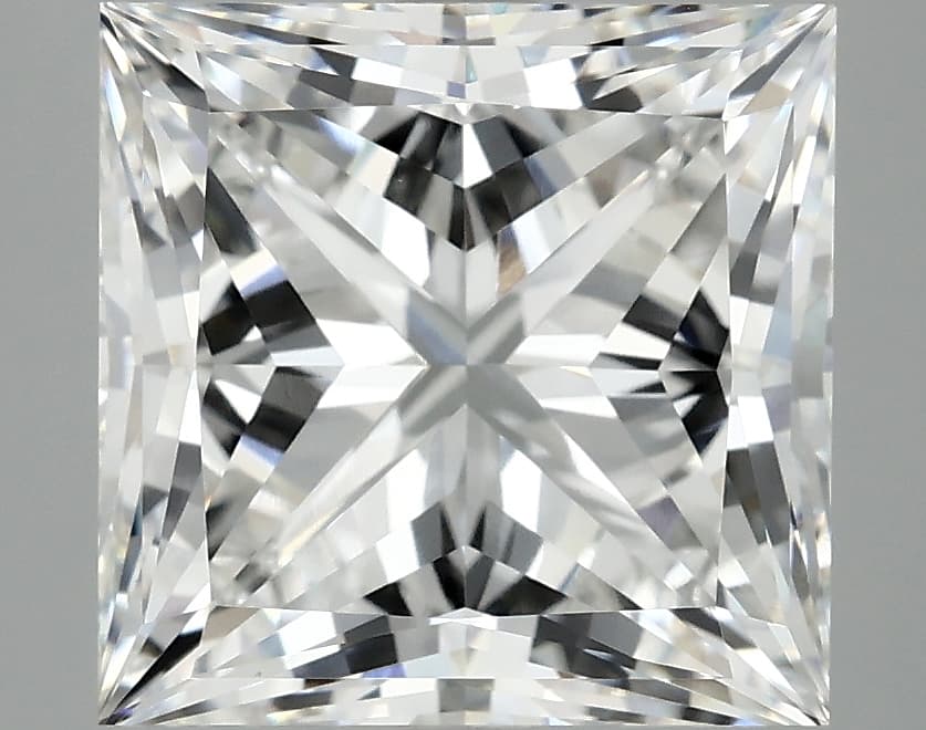 IGI | 5.95ct | Princess | E | VVS2 | Ideal
