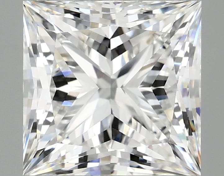 3.87ct | Princess | E | VVS2 | Excellent