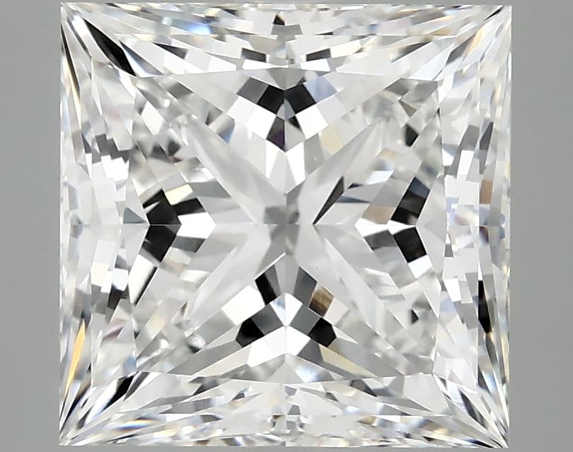 5.05ct | Princess | E | VVS2 | Ideal