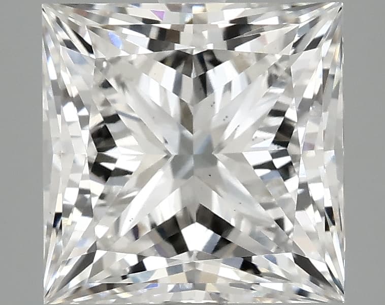 3.96ct | Princess | F | VS2 | Ideal