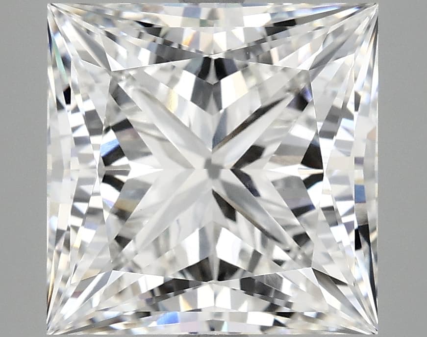 5.89ct | Princess | E | VVS2 | Ideal