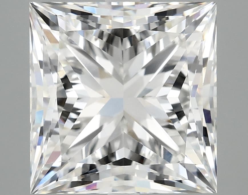 5.85ct | Princess | E | VVS2 | Ideal