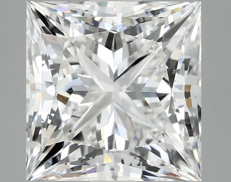 IGI | 3.91ct | Princess | E | VS1 | Excellent