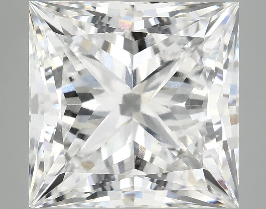 5.88ct | Princess | E | VVS2 | Ideal
