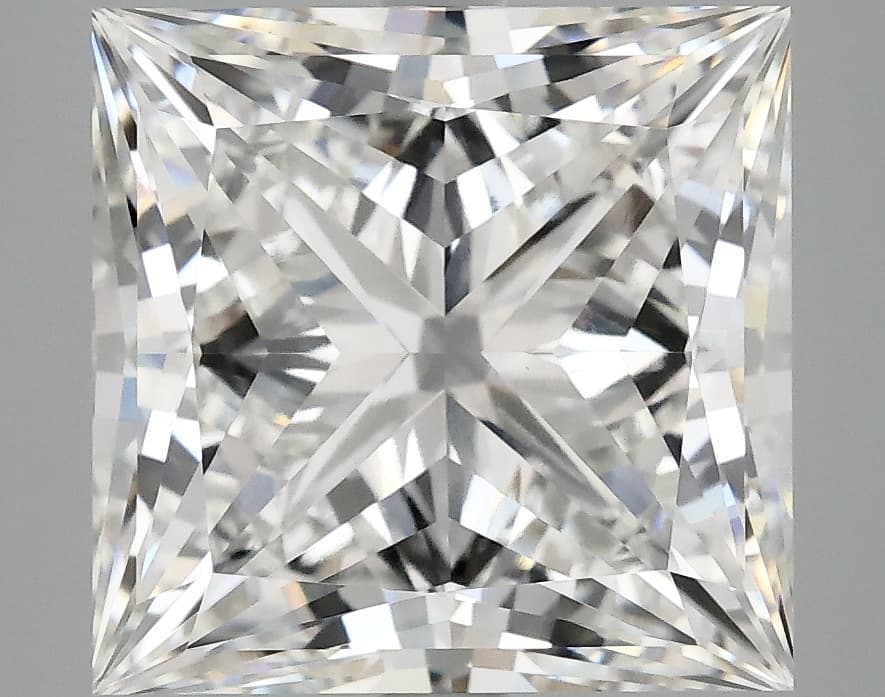 5.92ct | Princess | E | VVS2 | Ideal