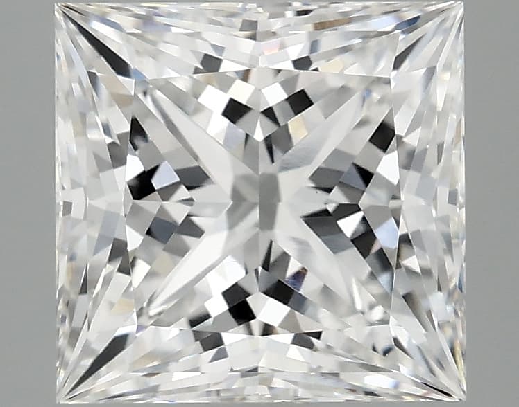 IGI | 3.58ct | Princess | E | VVS2 | Ideal